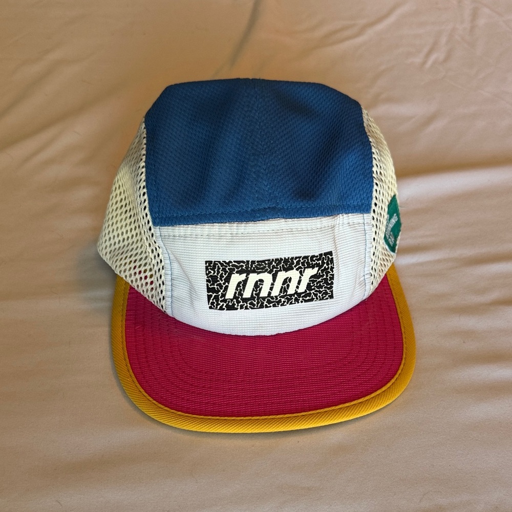 Multicolor Mesh Cap With Logo Patch - image 1